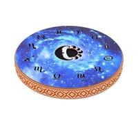 Bewinner Tambour à Vagues Océaniques de 10 Pouces, Percussion Portable, | Tambour sonore océan, relaxation et méditation, yoga et bain sonore, éducation musicale pour enfants, instrument de