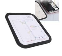 Bewinner Tapis à Vis Magnétique pour Réparation de Téléphone |Comprend 35 Schémas de Modèles, Une Base Magnétique Solide pour Organiser Les Vis pour Les Téléphones 6 à 16 Pro Max