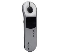 Bewinner Télécommande de Présentateur sans Fil, Clicker de Présentation Bluetooth Rechargeable avec Récepteur USB 2,4 G pour PC Portable, Réunions, Enseignement (Grey)