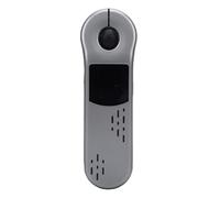 Bewinner Télécommande de Présentation sans Fil Rechargeable avec Récepteur USB Bluetooth 5.3 et 2,4 G, Souris de Présentation avec pavé Tactile, Contrôleur Coulissant pour PC, Ordinateur (Grey)