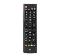Bewinner Télécommande pour TV, Conception ABS Durable | Léger, portée de 10 m, compatible avec les modèles , alimenté par batterie
