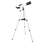 Bewinner Télescope Astronomique, Ouverture de 70 Mm, Réfracteur de Longueur Focale de 500 Mm pour Enfants Adultes Débutants, Chercheur 5x24, Lentille Barlow 3X, Télescope de Voyage pour