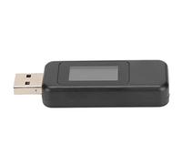 Bewinner Testeur de Compteur d'alimentation USB, Compteur de Sécurité de Courant de Tension D'affichage LCD, Fonction D'économie de Mise Hors Tension Multimètre Numérique LCD