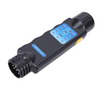 Bewinner Testeur de Connecteur de Remorque avec Prise 13 Broches, 9 Voyants LED pour Feux Arrière, Feux de Freinage, Clignotants, de Recul et Alimentation Auxiliaire
