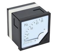 Bewinner Testeur de Fréquence AC 380V 45-55Hz 1.5 Précision Panneau | Affichage analogique, systèmes de contrôle industriels, réseaux de distribution d\'énergie, de fréquence électrique,