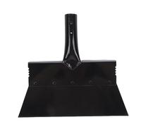 Bewinner Tête de Pelle Plate Multifonctionnelle de 28 Cm, Pelle à Grattoir en Acier Robuste pour Le Désherbage du Jardin, Le Déneigement et Le Nettoyage des Sols - Outil à Tête de Antirouille et