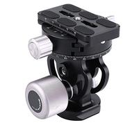 Bewinner Tête de Trépied Panoramique VH-10 pour Prise de Vue Vidéo au Téléobjectif, Réglable à 90°, Charge de 10 Kg, Compatible avec Les Plaques à Dégagement Rapide RRS/Kirk, Alliage d'aluminium