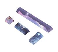 Bewinner Touches PBT, 4 Pièces Espace/ESC/entrée/pavé Numérique Entrez Les Touches Personnalisées, Conception de Motif D'élan Bricolage PTB Touches pour Claviers Mécaniques