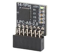 Bewinner TPM2.0 Module de Plate-Forme de Fiducie TPM 2.0 Pouce de sécurité 14-1 Carte de Chiffrement à Broches pour Carte Mère avec Prise en Charge DDR4 DDR3 11 10 8.1 7