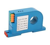 Bewinner Transmetteur de Courant Alternatif, Entrée 0-150A, Sortie 4-20mA DC, Haute Précision 0,5%, Alimentation 24V, Transducteur de Capteur de Contrôle PLC