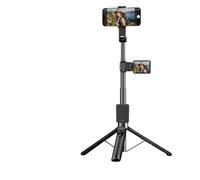 Bewinner Trépied Perche à Selfie Extensible de 67 Pouces avec Moniteur sans Fil de 2,4 Pouces, écran 1080P, Support de Téléphone avec Télécommande Bluetooth pour la Création de Contenu en