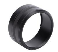 Bewinner Tube Adaptateur de Montage de Filtre D'objectif D'appareil Photo adapté pour GR3X, Capuchon de Filtre fileté de 49 Mm Compatible, Remplacement GA2 en Alliage D'aluminium pour