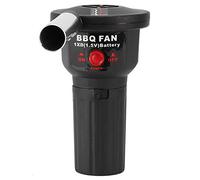 Bewinner Ventilateur de Barbecue Portable, Souffleur d'Air électrique pour Camping en Plein Air, Barbecue, Outil de Cuisson, Machine à Vent Compacte pour Allume-feu au Charbon de Bois avec Alliage