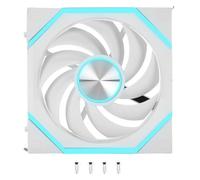 Bewinner Ventilateur de Boîtier ARGB PWM de 20 Mm, Ventilateur de Refroidissement PC à Faible Bruit de 800 à 1 800 Tr/min avec 9 Palettes et Coussinets (à débit d'air normal)