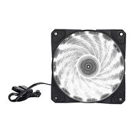 Bewinner Ventilateur de Boîtier PC 12 Cm, Ventilateur de Refroidissement de Châssis LED RVB 3 Broches 120 Mm avec 15 Lumières, Roulement de Pression d'eau Silencieux 1200 Tr/min 19 DB, Débit d'air