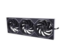 Bewinner Ventilateur de Boîtier PC GT360 avec ARGB |Roulement Hydraulique, PWM 2000 Tr/min, Synchronisation de L'éclairage 3D, Conception Résistante aux Chocs pour un Flux D'air élevé et