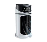 Bewinner Ventilateur de Brumisation Portable Refroidisseur d'air électrique Ventilateur de Refroidissement Personnel à 3 Vitesses avec Réservoir d'eau Bureau Intérieur Extérieur Trépied de Camping