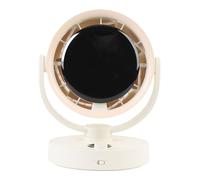 Bewinner Ventilateur de Circulation d'air de Bureau, Ventilateur Rechargeable Portable avec Oscillation à 90 °, 100 Vitesses Réglables, Fonctionnement Silencieux, Affichage LED, Charge de Type C