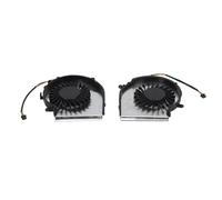 Bewinner Ventilateur de Refroidissement CPU GPU pour Ordinateur Portable PE60 PE70, 3 Broches 3 Fils CPU Ventilateur de Refroidissement GPU Ventilateur Refroidisseur Kit