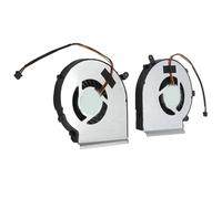 Bewinner Ventilateur de Refroidissement CPU GPU pour Ordinateur Portable Ventilateur de Refroidissement Interne à Fil 3 Broches pour PE60 PE70 GL62 GL72 GP62 GP72 MS 16J1