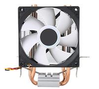 Bewinner Ventilateur de Refroidissement CPU, Radiateur en Laiton et Aluminium, Roulement à Pression d'eau, Connecteur 3 Broches, 2000 Tr/min, 18 DBA, pour Prises LGA 775/1150/1151/1155/1156/1366