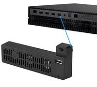 Bewinner Ventilateur De Refroidissement Externe USB Portable Pour Le Support De Ventilateur De Console De Jeu One X Avec 3 Mini Ventilateurs