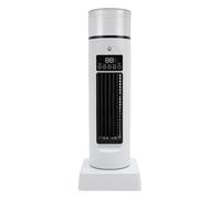 Bewinner Ventilateur de Refroidissement Tour de Bureau, Climatisation Portable avec Humidificateur à Brumisation et Veilleuse 7 Couleurs, Ventilateur sans Feuilles alimenté par USB, Minuterie 6
