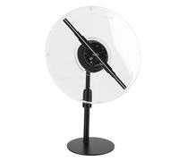 Bewinner Ventilateur D'hologramme 3D avec Contrôle WiFi |Résolution 1024 X 234, Vitesse de 2300 TR/Min, édition de Contenu personnalisé pour iOS/Android, Comprend Une Carte Mémoire de 16 (Prise UE)