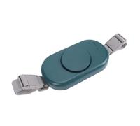 Bewinner Ventilateur Portable Compact, Flux D'air Puissant, 3 Réglages de Vitesse, Ventilateur de Taille Personnel pour Voyage et Camping (vert foncé)