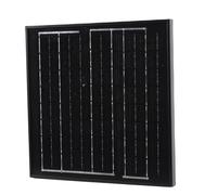 Bewinner Ventilateur Solaire de Toit 8 W, Système de Ventilation d'échappement de Grenier avec Moteur CC sans Balais, Conception économe en énergie pour Garage, Entrepôt et Plus, Noir