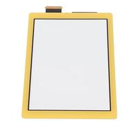 Bewinner Verre d'écran Tactile de Remplacement pour Lite - Numériseur du Panneau Extérieur Avant, Gris, Ajustement Parfait pour la Réparation de la Console Lite (YELLOW)