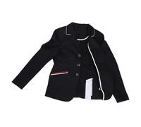 Bewinner Veste D'équitation pour Enfants, Manteau D'équitation Léger et Polyvalent pour L'entraînement et la Compétition, Mélange de Coton (160)