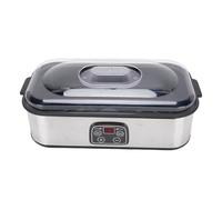 Bewinner Yaourtière Numérique 2L, Machine avec Minuterie de 48 Heures, Contrôle Automatique de la Température, Fermenteur électrique en Acier Inoxydable et en Verre pour Yaourt Fait (Prise UE 220V)