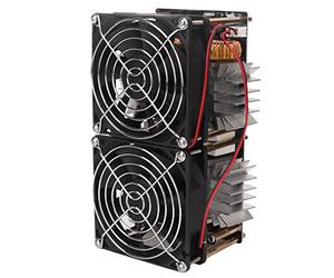 Bewinner ZVS Module de Chauffage par Induction 12-48 V 2000 W Haute Fréquence Basse Tension pour la des Métaux, Trempe, Recuit avec Dissipateur de Chaleur et Ventilateur de Refroidissement