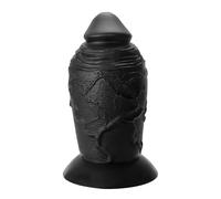 BEWISH Gode géant de 19,5 cm de longueur Plug Anal Extra Large de 9,5 cm de Diamètre avec Ventouse pour Etirement Anal Plus Profond Gros Butt Plugs Massif pour Entraînement, Utilisateurs Avancés