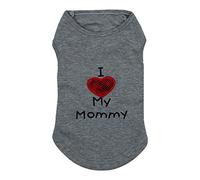 Bewnvne Chemise à enfiler pour chien tendance pour l'hiver - Vêtements chauds et mignons avec des mots sincères - Vêtements pour animaux de compagnie - Vêtements pour grands chiens pour filles et