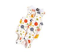 Bewnvne Combinaison de convalescence stérilisée pour chien femelle, mâle, gilet de léchage postopératoire pour le sevrage abdominal, pour chiens de petite et moyenne race, ensemble B (blanc, S)