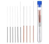 Bewudy Aiguilles de nettoyage de buses d'imprimante 3D, en acier inoxydable, 0,16/0,2/0,25/0,3/0,35/0,4/0,45/0,5/0,6/0,8 mm