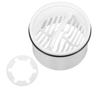 Bewudy Lot de 2 tamis à cheveux pour douche, kit d'écoulement, tamis de douche, écoulement de douche, cheveux, compatible avec les bonde Viega Tempoplex 6960 6961 6962 6963 Filtre à cheveux