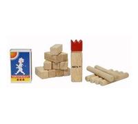 BEX Mini Kubb Bois en Caoutchouc Blank