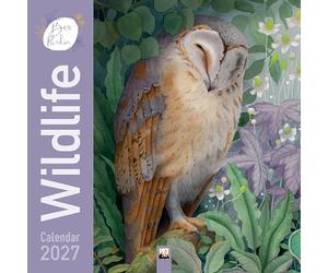 Bex Parkin: Wildlife Wall Calendar 2027 (Art Calendar)