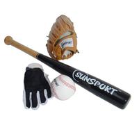 Bex Sport Kit baseball : gants + batte + balle 71 cm