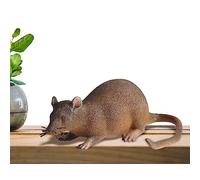 Bexdug 2 Jouet Souris Interactif - Souris simulée d'halloween | Souris effrayante pour Les de fête de Farce Décorations du Jour du Poisson d'avr d'halloween