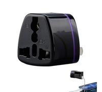 Bexdug Adaptateur de Prise américain européen | Adaptateur de Prise européen International 50/60 Hz 110-250 V - Petits adaptateu pour l'europe, Adaptateur de Voyage uniel Robuste pour la France