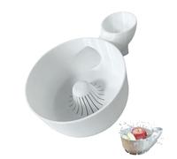 Bexdug Bac à Fruits Lavant, Nettoyeur Automatique Pour Légumes, Panier De Lavage Et Égouttoir Pour Petits Fruits Cuisine Frigo Conservation Des Aliments