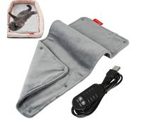 Bexdug Bouillotte Électrique Portable - Chauffant Avec Charge USB | Coussin Chauffant Pour Épaule,Pour Le Cou, Le Dos, Les Genoux, Les Crampes Menstruelles, La Chaise, Le Lit, La Voiture