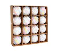 Bexdug Boules de Décoration de Noël | Décoration Suspendue en Mousse pour Arbre Festif - Décorations Colorées pour Extérieur Intérieur Fêtes Mariage Rebords de Fenêtre | Événements Mariage Soirées