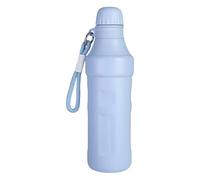 Bexdug Bouteille isotherme | avec sangle 500 ml | Garde le froid 8 h et la chaleur 12 h | Bouteille d'eau de sport à petite ouverture | Pour lait, café, boisson, extérieur, salle de sport, intérieur