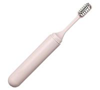 Bexdug Brosse à dents portable - Petite brosse à dents de voyage pliable, tête amovible, petits outils de nettoyage, articles de toilette à poils doux pour adultes et en voyage