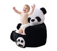 Bexdug Canapé Panda pour - Canapé-Fauteuil Assis Panda en Peluche pour | canapé Lecture pour, siège Soutien pour Animaux pour Tout-Petits garçons Filles
